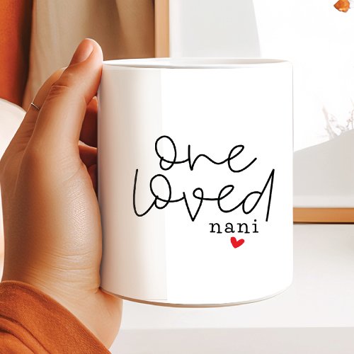 One Loved Nani Coffee Mug