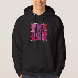 One Loved Nurse Valentines Day Heart Stethoscope N Hoodie