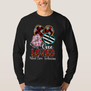 One Loved Patient Care Technician Valentine's Day T-Shirt