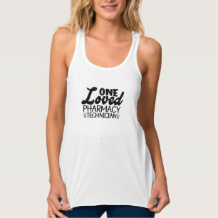 One Loved Pharmacy Technician Pharmacist Medicine Tank Top