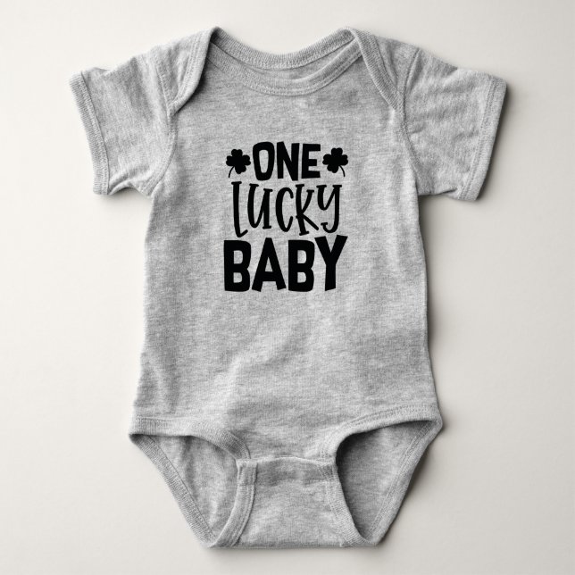 One Lucky Baby Bodysuit (Front)