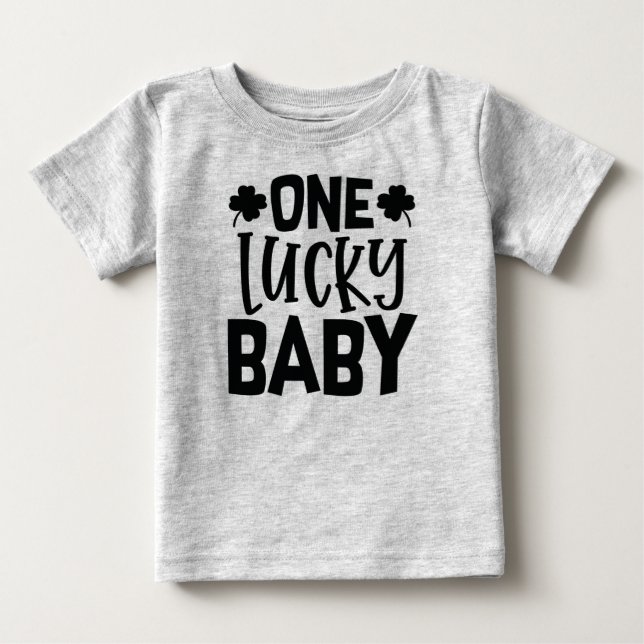 One Lucky Baby T-Shirt (Front)