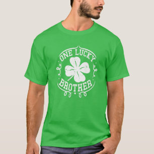 One Lucky Brother Funny St Patrick's Day Gifts For T-Shirt