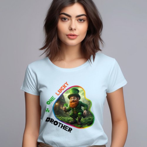 One Lucky Brother _ Leprechauns Pot of Fun T_Shirt