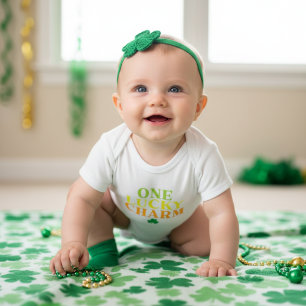 One Lucky Charm First St. Patty's Day Gift Baby Bodysuit