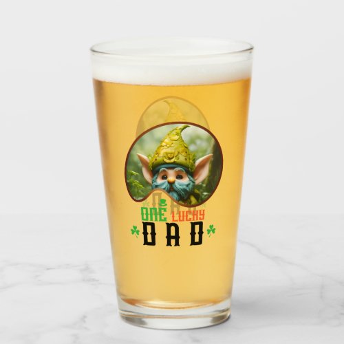 One Lucky Dad _ Irish Music Glass