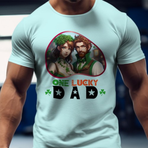 One Lucky Dad _ Irish Poetry Slam T_Shirt