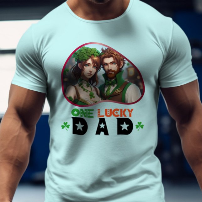 One Lucky Dad - Irish Poetry Slam T-Shirt (Creator Uploaded)
