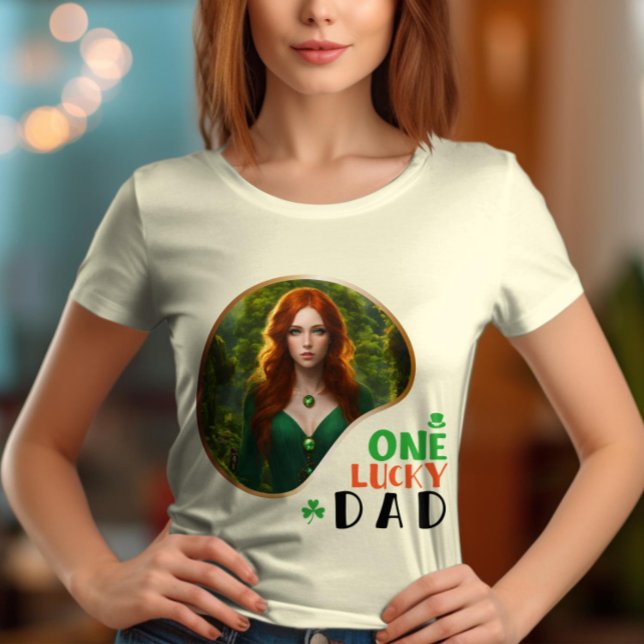 One Lucky Dad - Shamrockin' Street T-Shirt (Creator Uploaded)