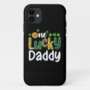 One Lucky Daddy Matching Family St Patrick's Day iPhone 11 Case