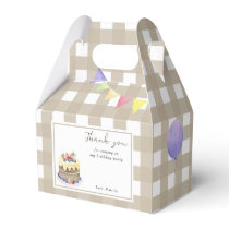 One Lucky Duck First birthday Thank you Favor Boxes