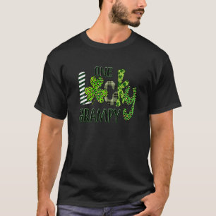 One Lucky Grampy Shamrock St Patrick's Day T-Shirt
