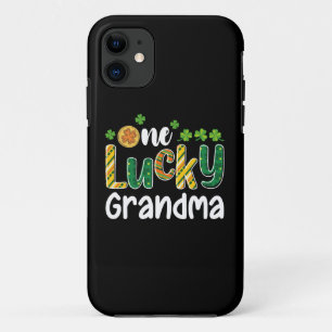 One Lucky Grandma Matching Family St Patrick's Day iPhone 11 Case