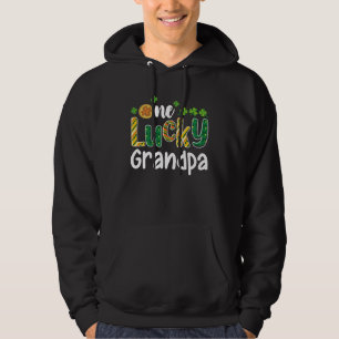 One Lucky Grandpa Matching Family St Patrick's Day Hoodie
