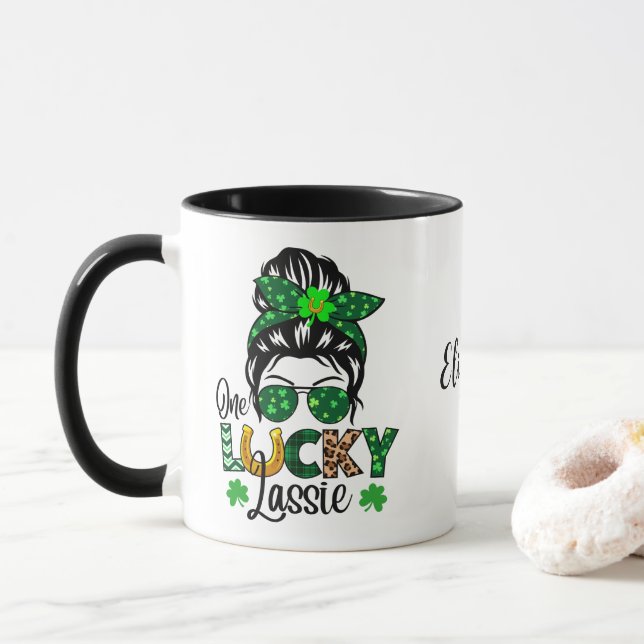 One Lucky Lassie Mug (With Donut)
