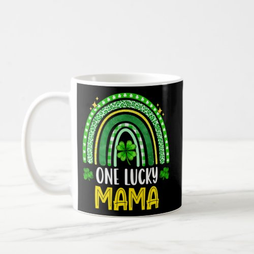 One Lucky Mama Family St PatrickS Day Coffee Mug