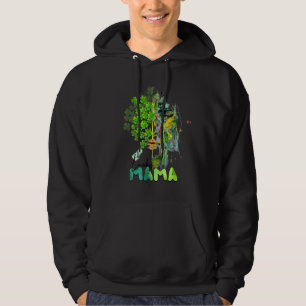 One Lucky Mama St Patricks Day Mother Shamrock Wh Hoodie