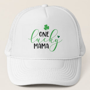 One Lucky Mama Trucker Hat