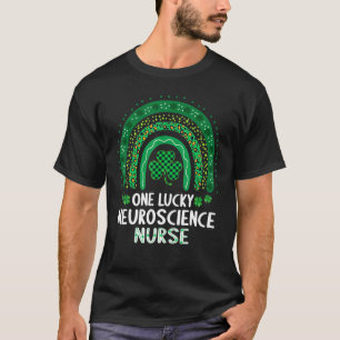 One Lucky Neuroscience Nurse Women Rns   St Patric T-Shirt