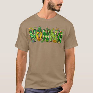 One Lucky Nonna St Patrick's Day Funny Nonna Irish T-Shirt