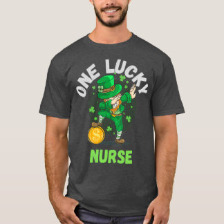 one lucky nurse funny st T-Shirt