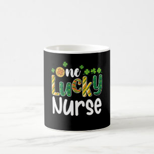 One Lucky Nurse St Patrick's Day Coffee Mug