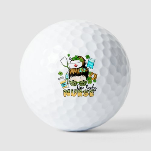 One Lucky Nurse St Patricks Golf Balls