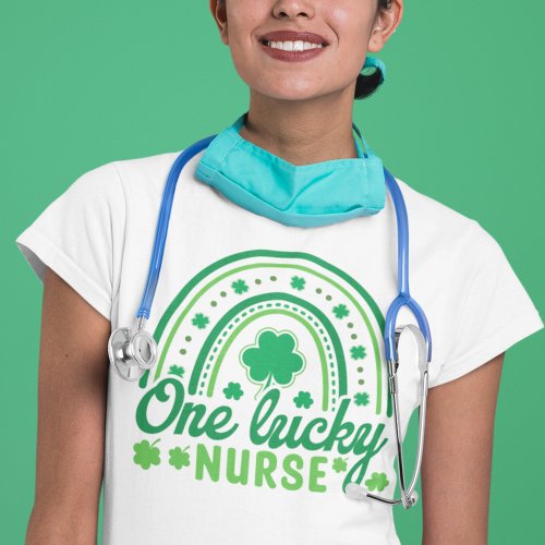 One Lucky Nurse T_Shirt