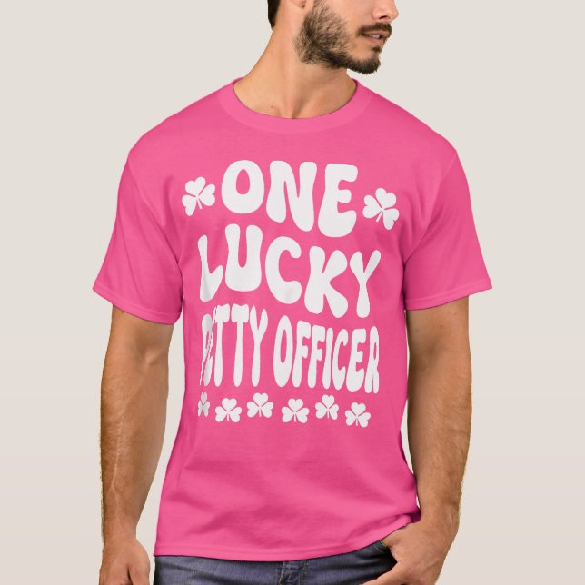 One Lucky Petty Officer T-Shirt (Front)