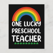 One Lucky Preschool Teacher St. Patrick's Day (Front)