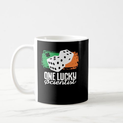 One Lucky Scientist Dice Game  Family Group Matchi Coffee Mug