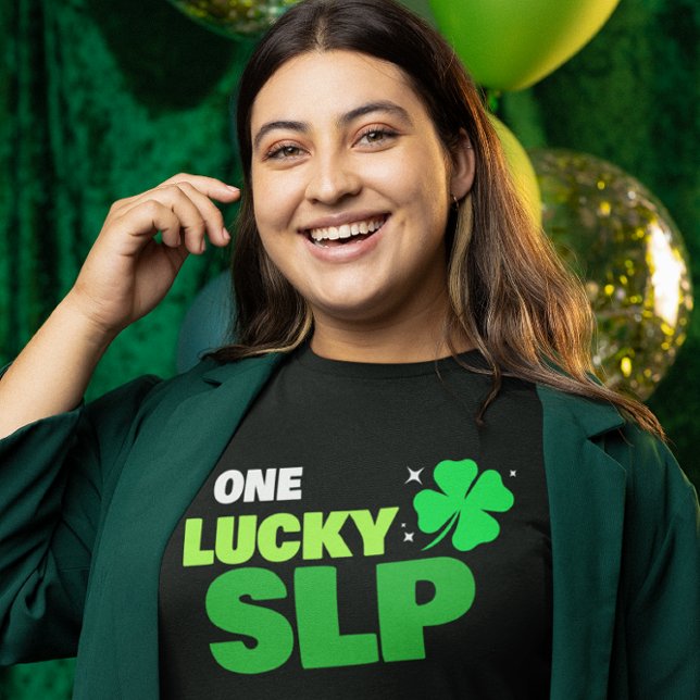 ONE LUCKY SLP St. Patrick's Day T-Shirt (Creator Uploaded)