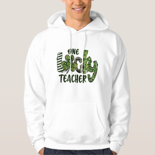 One Lucky Teacher Shirt School Teachers Gift St Pa