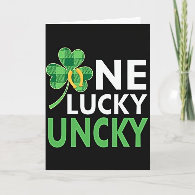 One Lucky Unlucky Card (Front)