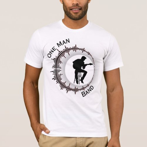 One Man Band Music Lover T_Shirt