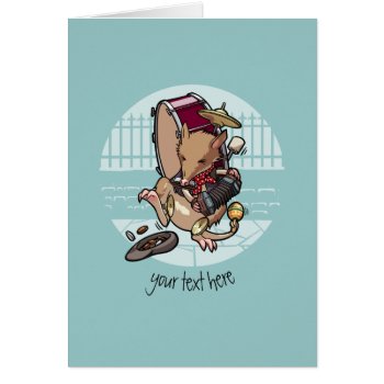 One Man Bandicoot Busking With Harmonica Cartoon by NoodleWings at Zazzle
