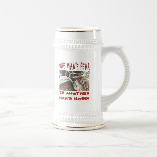 ONE MAN'S FEAR BEER STEIN (Right)
