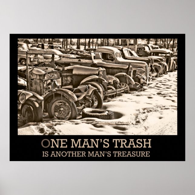 One Man's Trash Poster (Front)