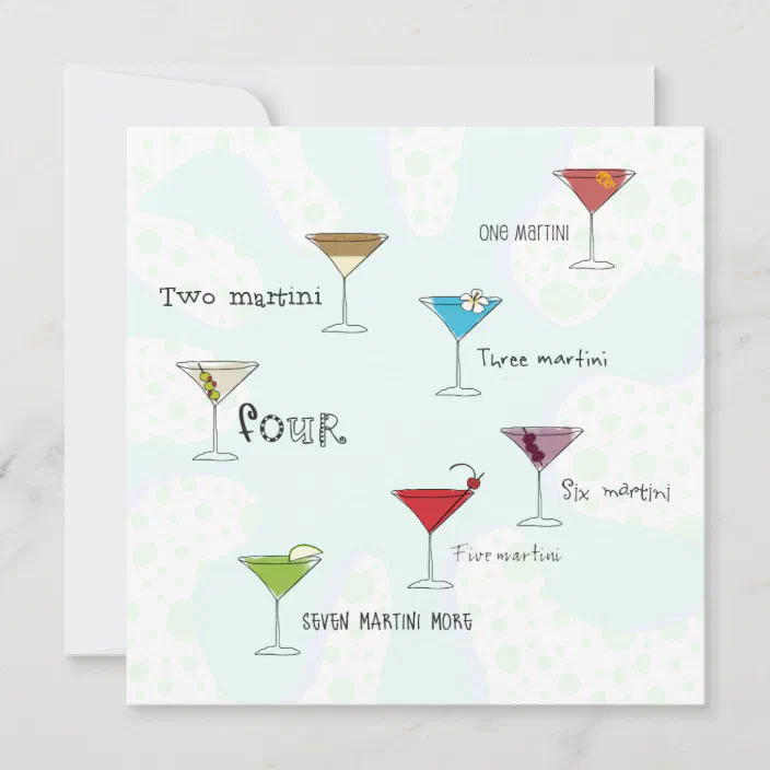 One Martini Two Martini Party Invitation Template Zazzle Com One Martini Two Martini Party Invitation Template Zazzle Com