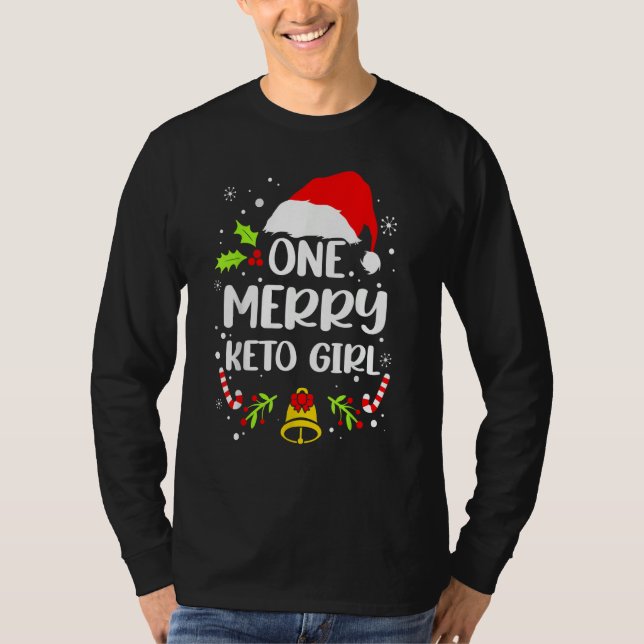 One Merry Keto Girl T-Shirt (Front)