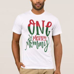 One Merry Mommy Ugly Christmas Sweater Family Xmas