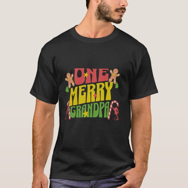 One Merry Nurse Funny Christmas Cute Christmas Lov T-Shirt (Front)