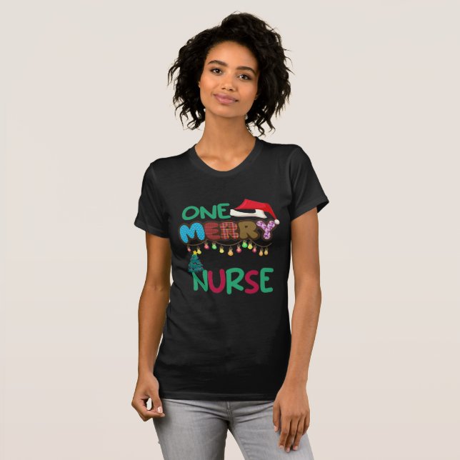 ONE MERRY NURSE T-Shirt (Front Full)