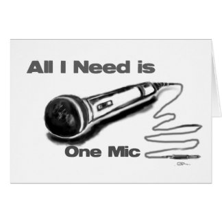 one mic cards