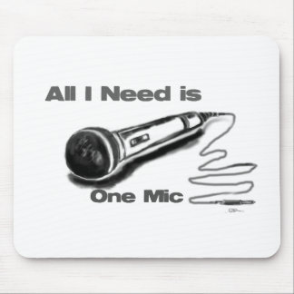 one mic mouse pad