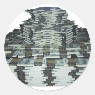 One Million Dollars Classic Round Sticker