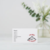 One Mind Any Weapon Business Cards (Standing Front)