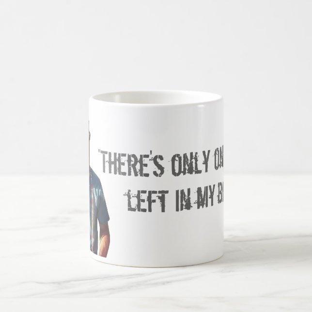 “One Minute Left in My Brain” Coffee Mug (Center)
