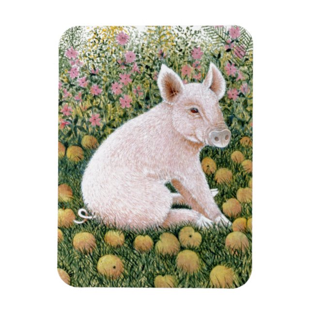 One More Apple Magnet (Vertical)