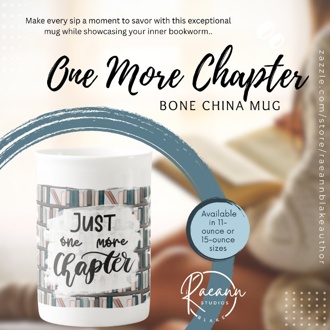 One More Chapter Bone China Mug (Creator Uploaded)